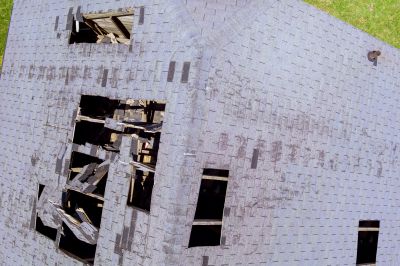 Damaged Roof After Storm